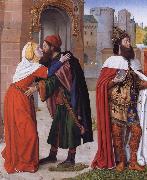 Master of Moulins The Meeting of Saints Joachim and Anne at the Golden Gate china oil painting artist